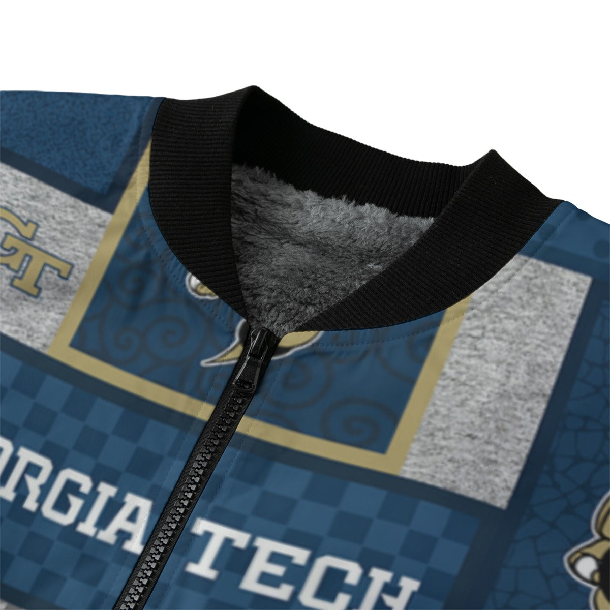 Urban Legend Georgia – Yellow Jackets Fleece Bomber Jacket