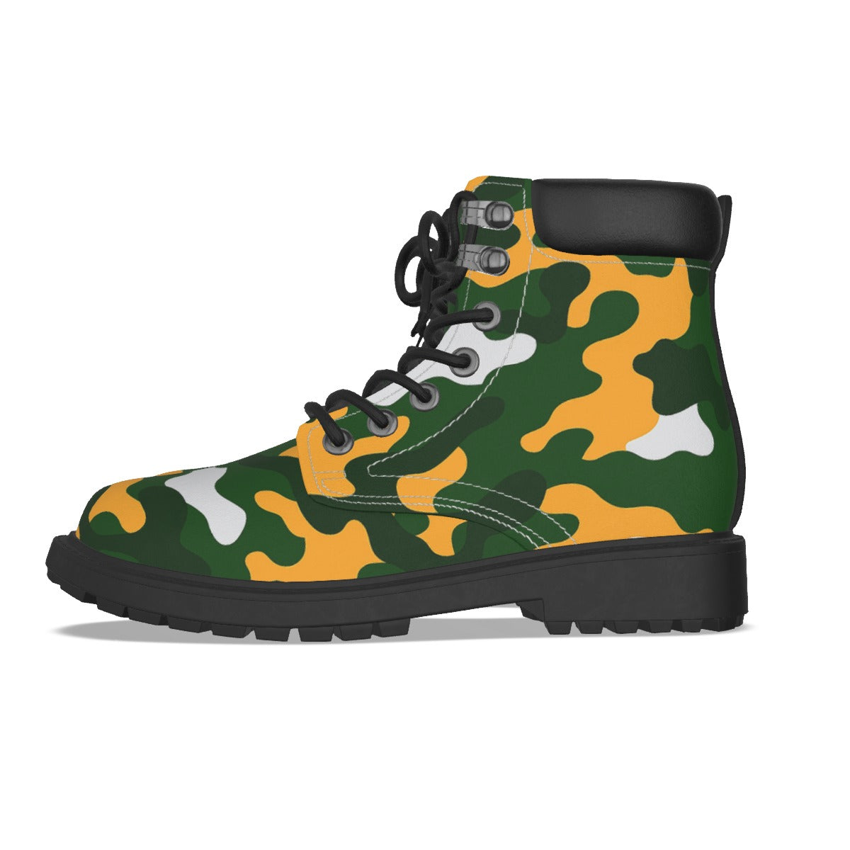 Green Bay Football Game Day All-Over Print Men's Short Boots