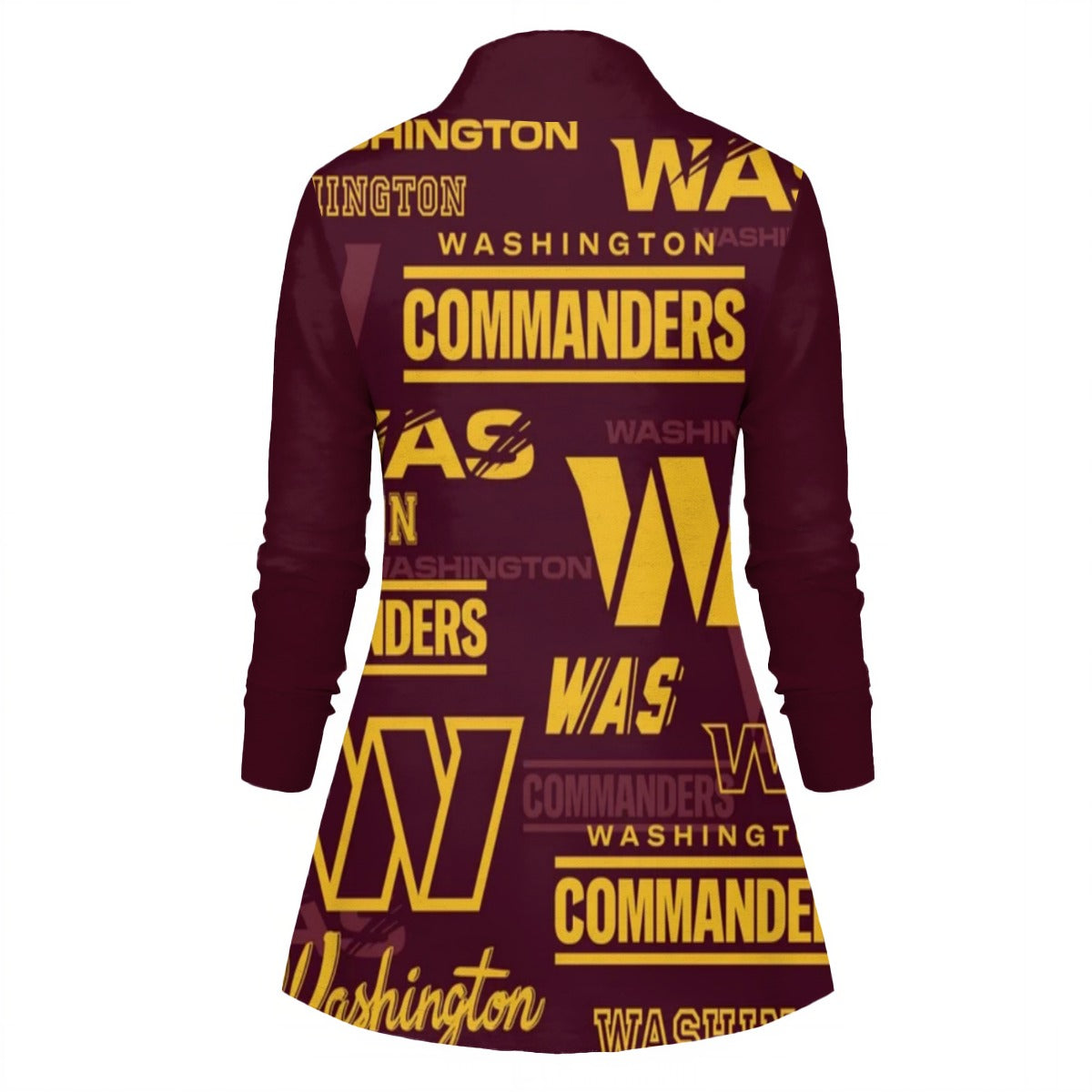 Washington Commanders Women's Draped Long Sleeve Top