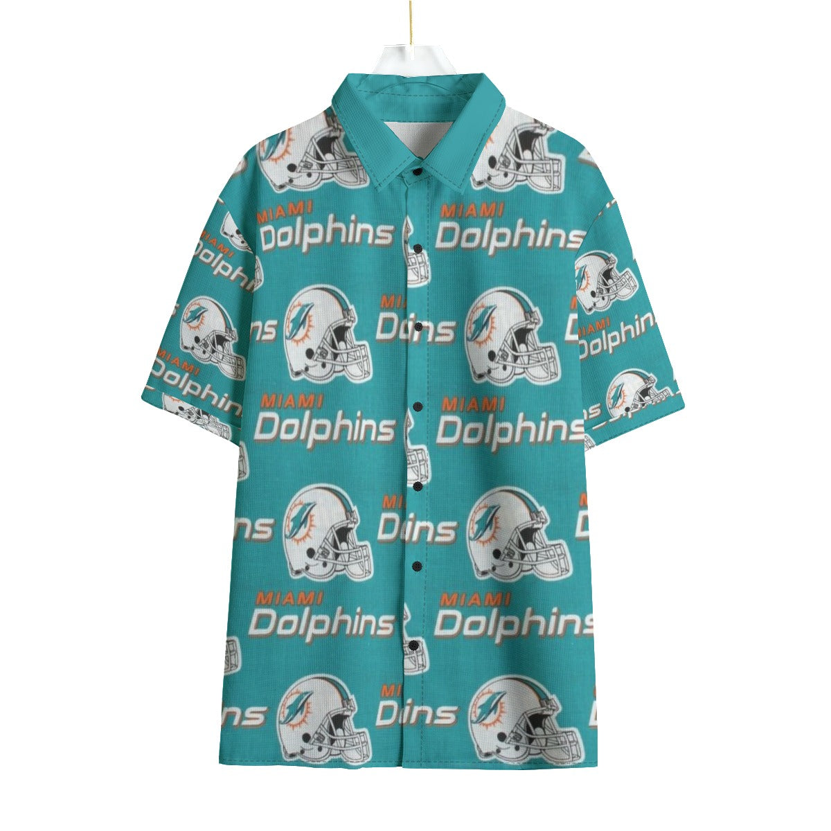 Miami Football Game Day All-Over Print Unisex Shirt With Folding Sleeve