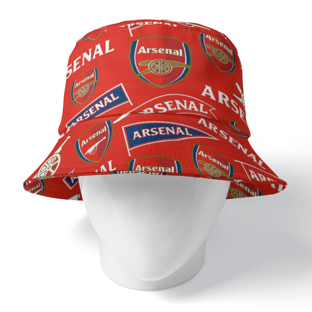 Arsenal FC Football Club Double-Side Printing Bucket Hat