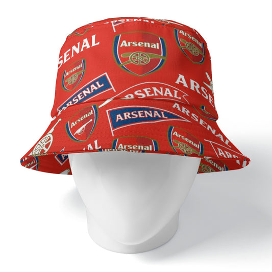 Arsenal FC Football Club Double-Side Printing Bucket Hat