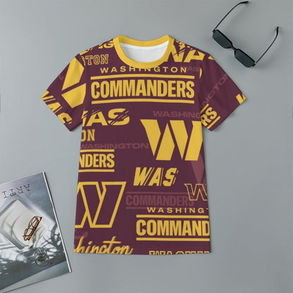 Washington Commanders Children's Short-Sleeve T-Shirt | 180GSM Cotton