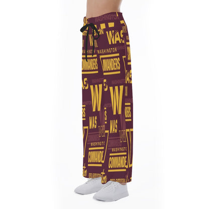 Washington Commanders Women's High-waisted Straight-leg Trousers