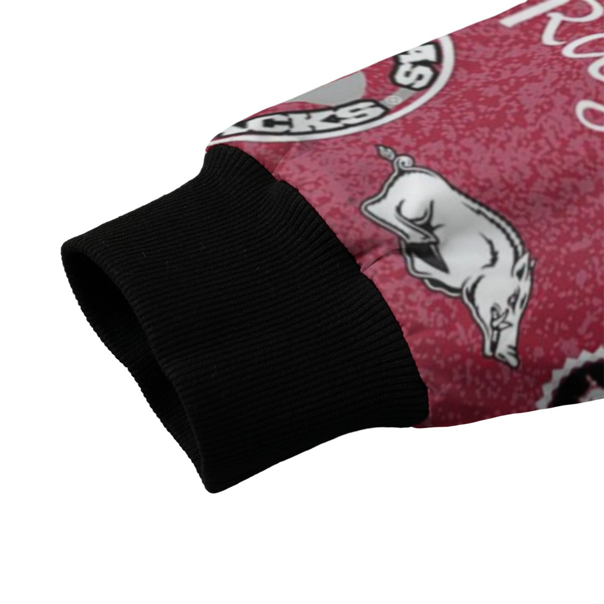 Urban Legend Arkansas Razorbacks Fleece Bomber Jacket