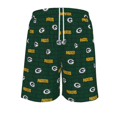 Green Bay Football Game Day All-Over Print Men's Mesh Shorts