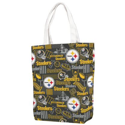 Pittsburgh Steelers Canvas Bag With Shoulder Strap
