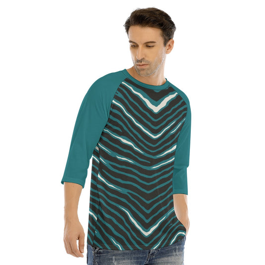 Philadelphia Football Game Day All-Over Print Men's O-neck Raglan Sleeve T-shirt