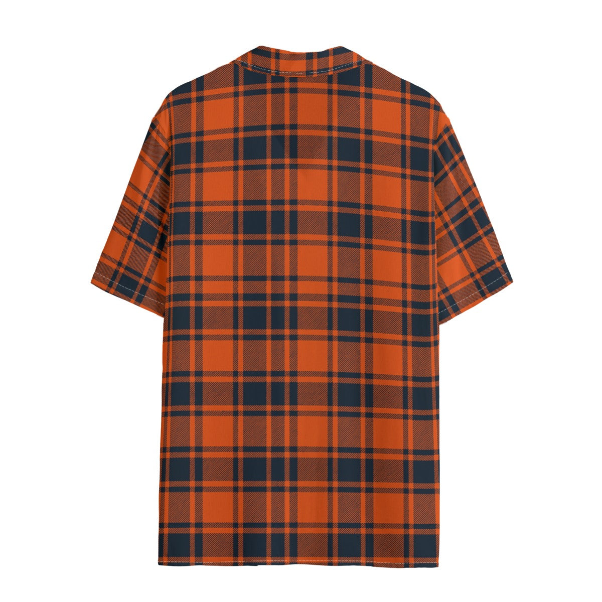 Illinois Urbana - Fighting Illini Tartan Plaid Women's Hawaii Shirt | Rayon