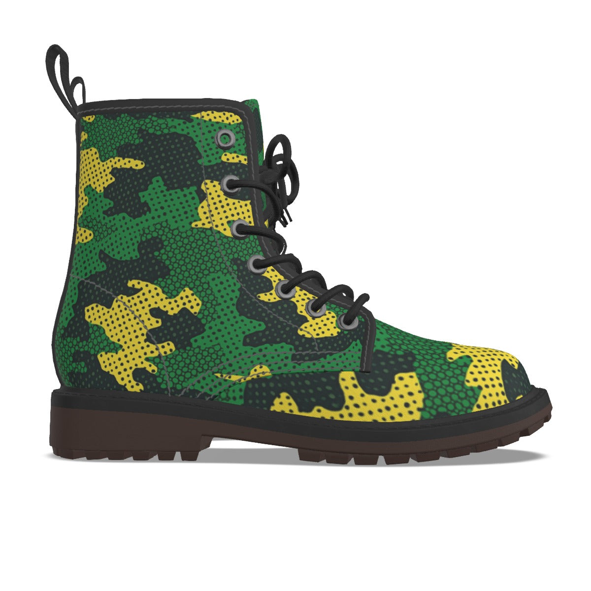 Urban Legend Oregon Ducks Green Yellow White Camo Martin Short Boots