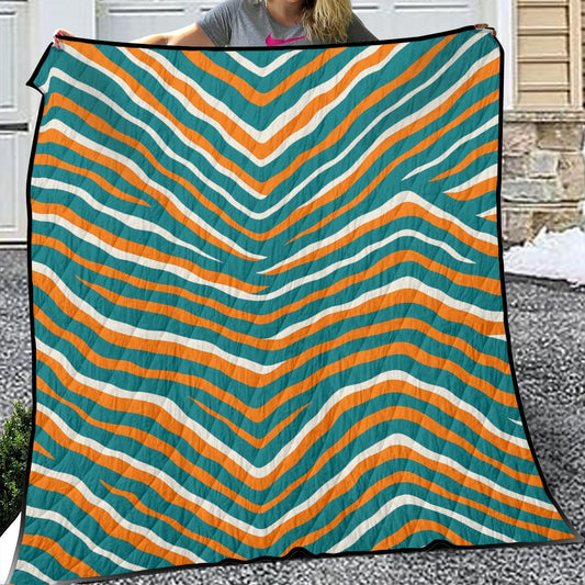 Miami Football Game Day Household Lightweight & Breathable Quilt
