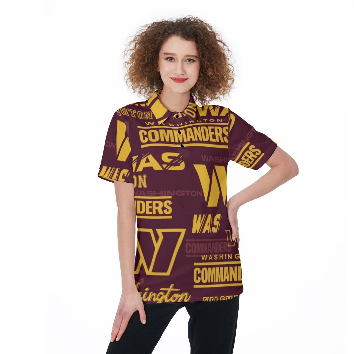 Washington Commanders Women's Polo Shirt