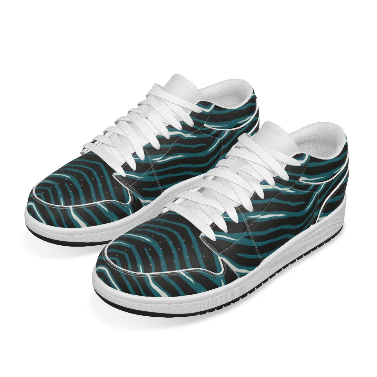 Philadelphia Football Game Day Men's Low State Leather Stitching Shoes