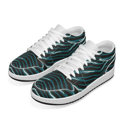 Philadelphia Football Game Day Men's Low State Leather Stitching Shoes