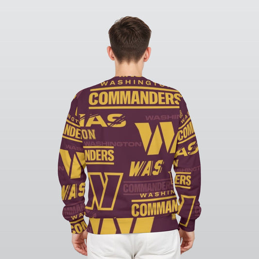Washington Commanders Men's Heavy Fleece Sweatshirt