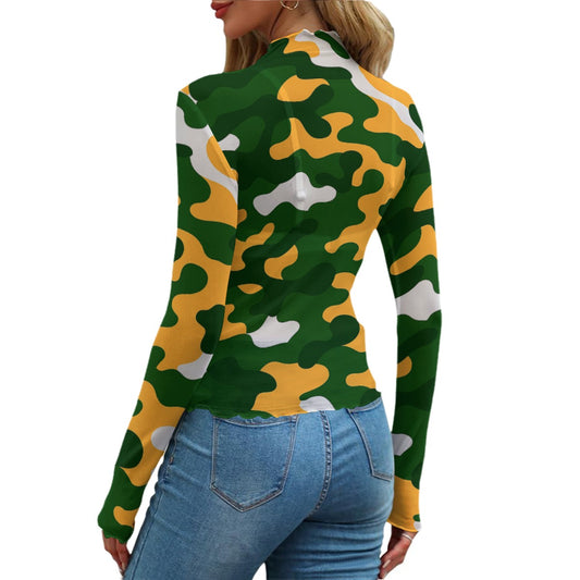 Green Bay Football Game Day All-Over Print Women's Mesh T-shirt