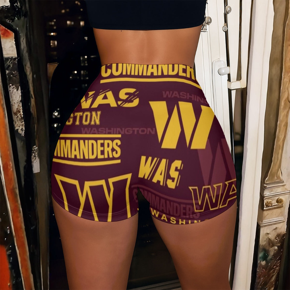Washington Commanders Women’s High-Stretch Shorts
