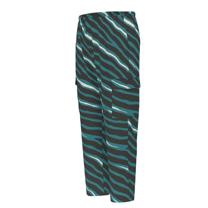 Philadelphia Eagles Men's Cargo Pants|220GSM Birdseye