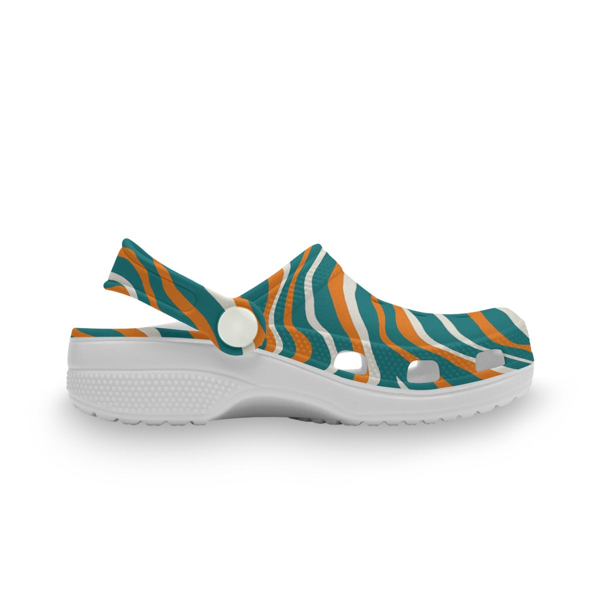 Miami Football Game Day Children's Hole Shoes