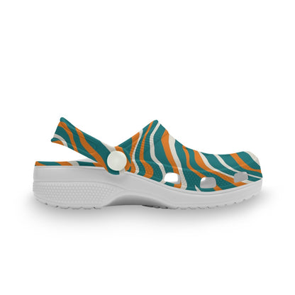 Miami Football Game Day Children's Hole Shoes