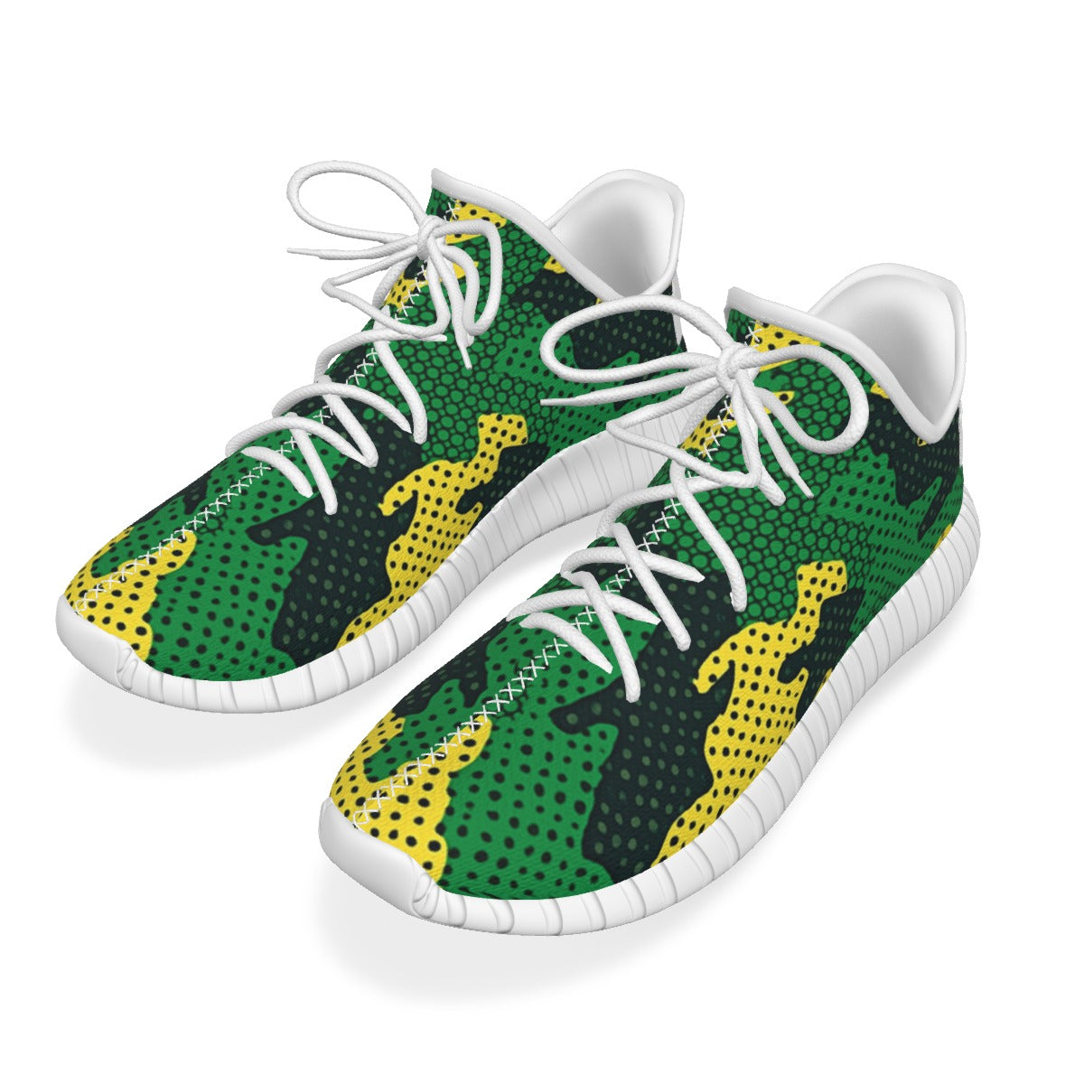 Urban Legend Oregon Ducks Green Yellow White Camo Coconut Sneakers Shoes