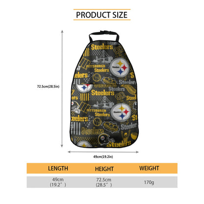 Pittsburgh Steelers Car Seat Back Storage Bag