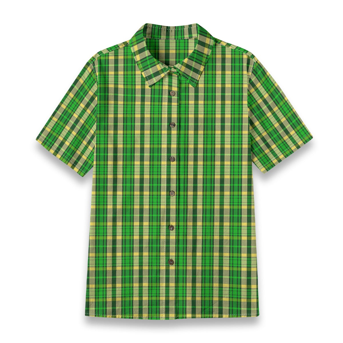 Oregon Tartan Plaid Ducks Women's Shirt | 125GSM Cotton