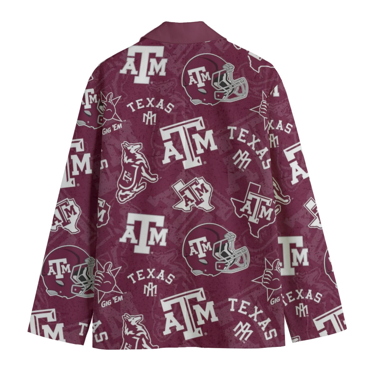 Texas A&M - Aggies Suit  Collar Blazer
