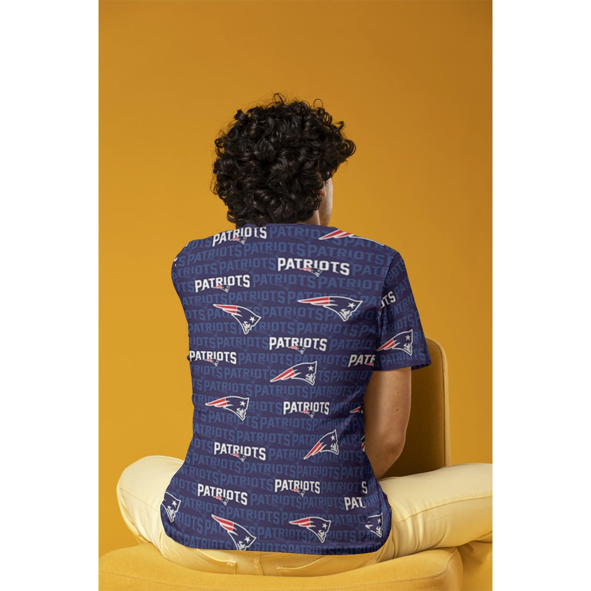 New England Football Game Day All-Over Print Men's O-Neck T-Shirt