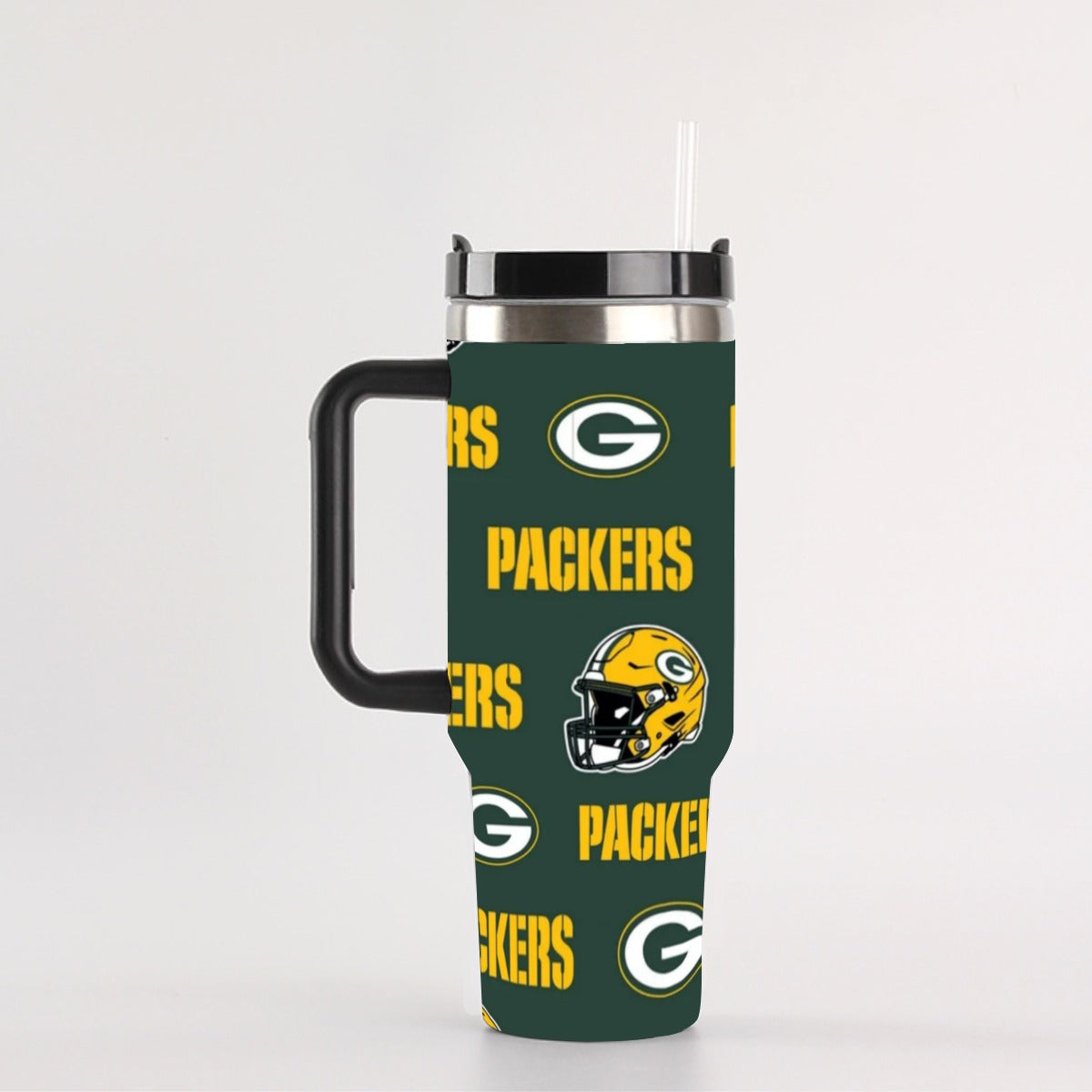Green Bay Football Game Day 40 oz Tumbler With Handle