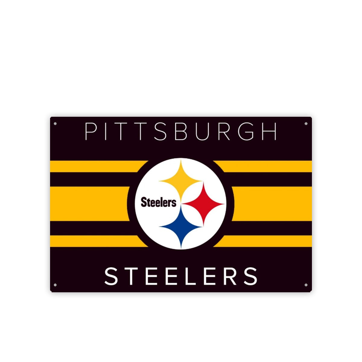 Pittsburgh Steelers Rectangular Metal Hanging Painting For The USA 3:2