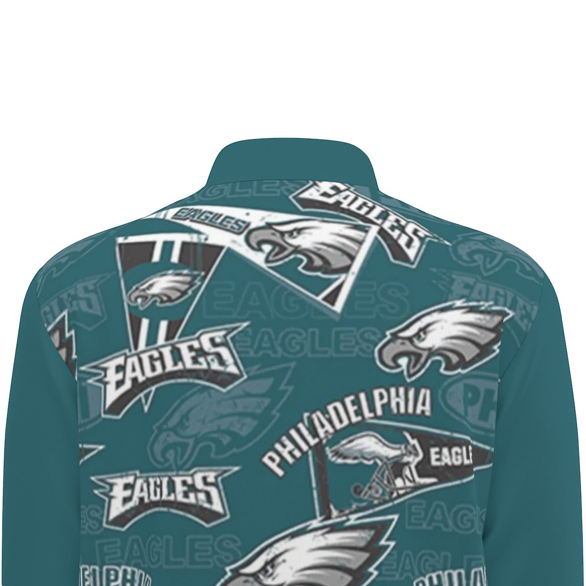 Philadelphia Football Game Day All-Over Print Men's Half Zip Pullover