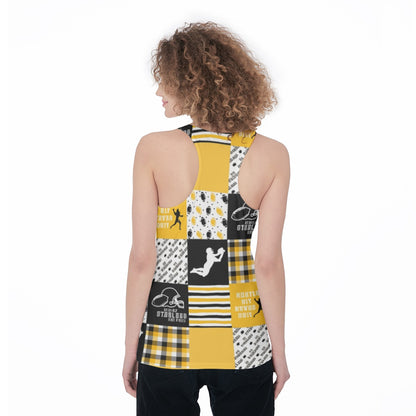 All-Over Print Women's Racerback Tank Top