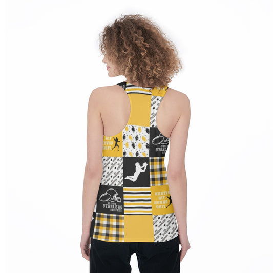 All-Over Print Women's Racerback Tank Top
