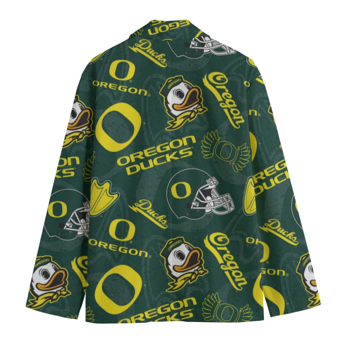Oregon - Ducks Game Day Flat Lapel Collar Blazer
