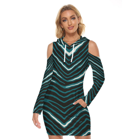 Philadelphia Football Game Day All-Over Print Women's Tight Dress