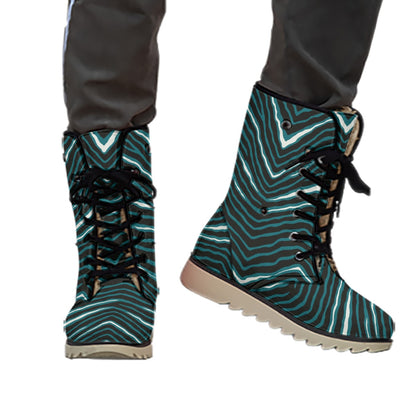 Philadelphia Football Game Day All-Over Print Women's Plush Boots