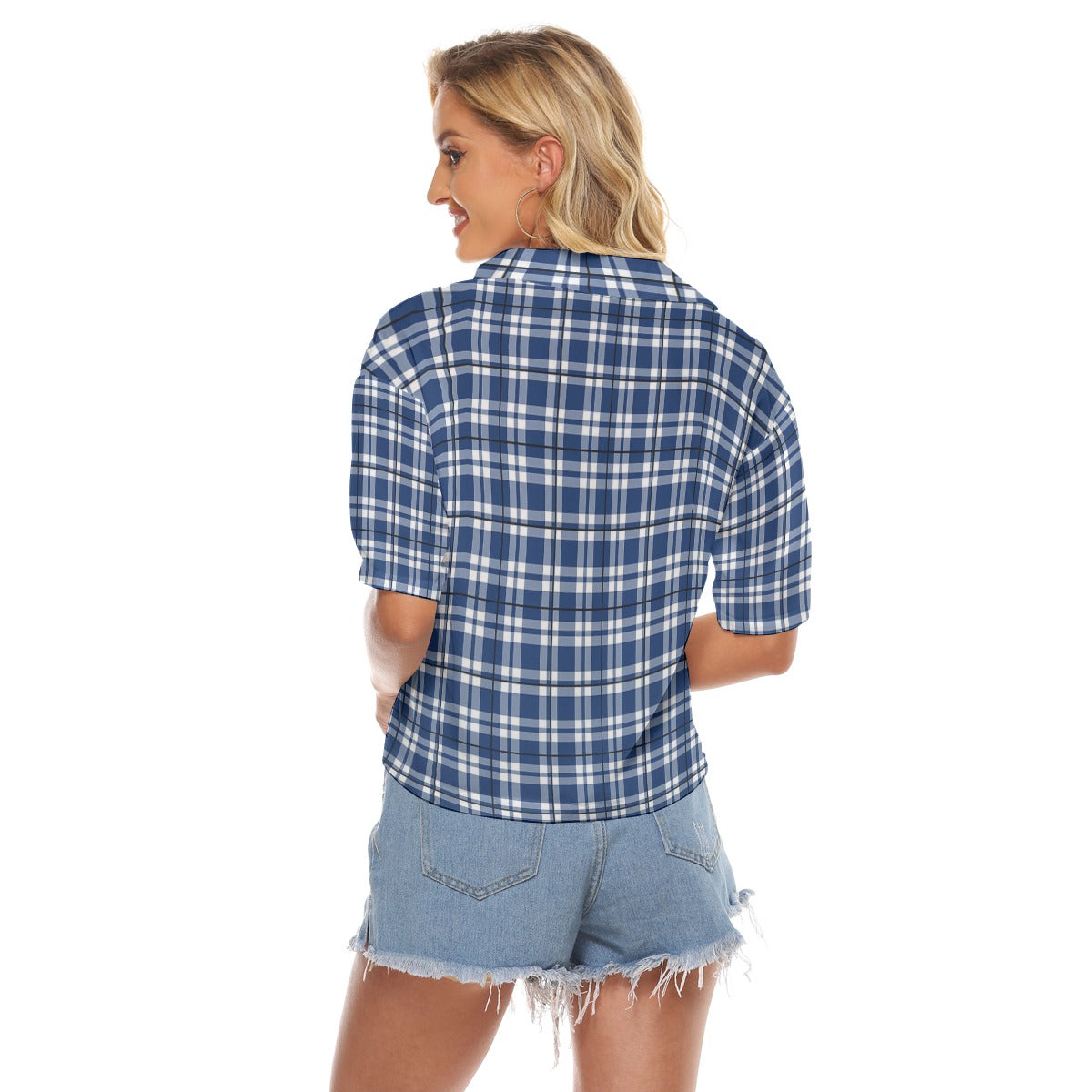 Arizona Wildcats Tartan Plaid Women's V-Neck Shirt – College Heritage Streetwear Style
