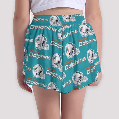 Miami Football Game Day All-Over Print Girls' Sports Culottes