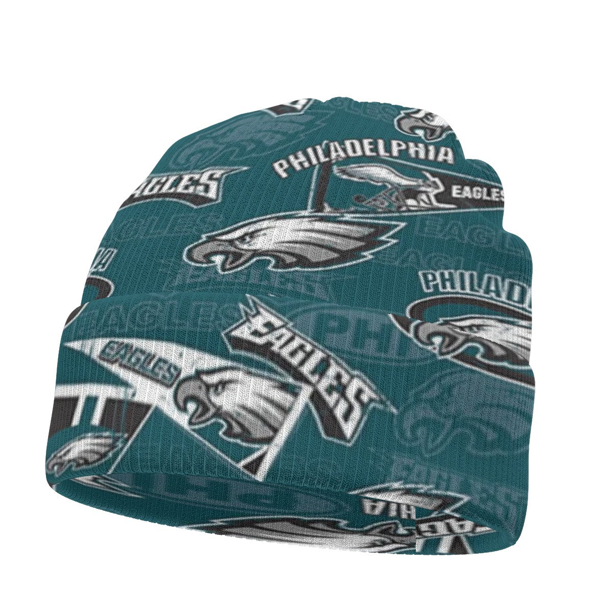 Philadelphia Football Game Day All-Over Print Knitted Hat