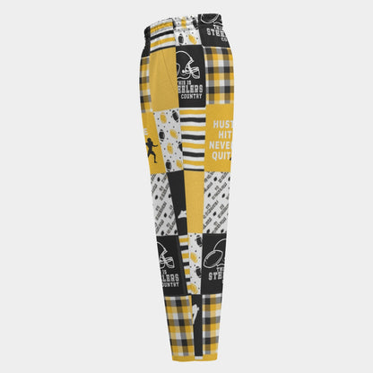 Pittsburgh Steelers All-Over Print Men's Harem Sports Pants