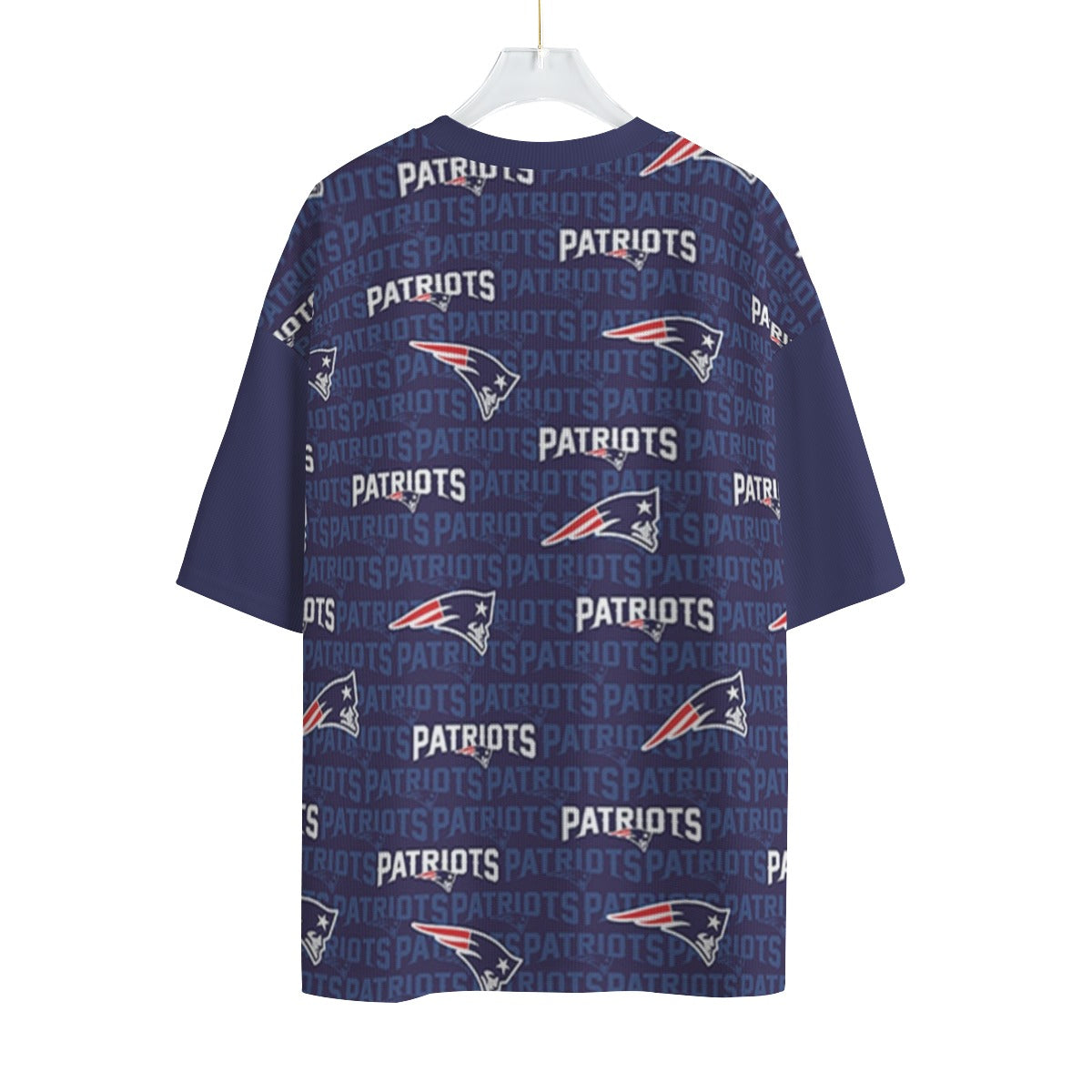 New England Football Game Day All-Over Print Unisex Drop-shoulder T-shirt