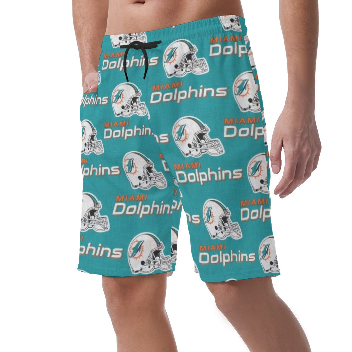 Miami Football Game Day All-Over Print Men's Casual Short Pants