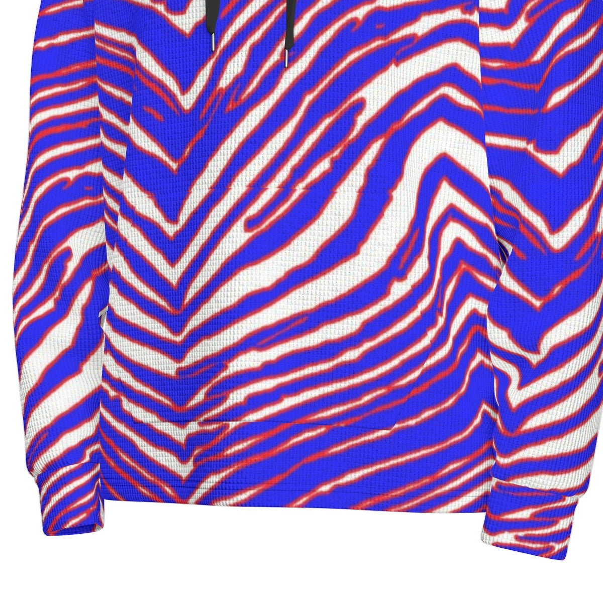 Buffalo Bills Zubaz Men's Half  Button Hoodie