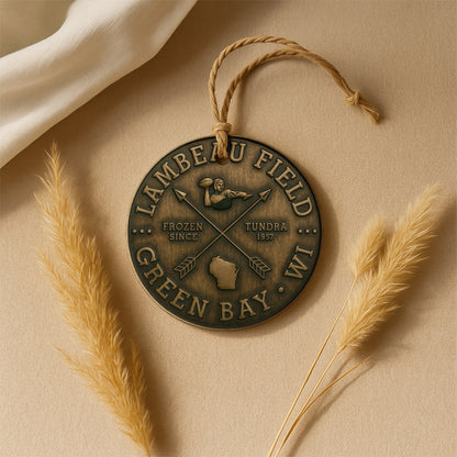 Round Christmas Ceramic Decoration Ornaments