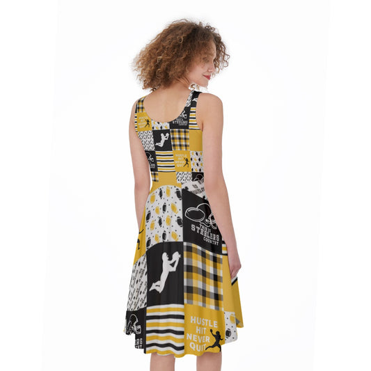 All-Over Print Women's Sleeveless Dress