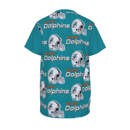 Miami Football Game Day All-Over Print Kid's V-neck T-shirt