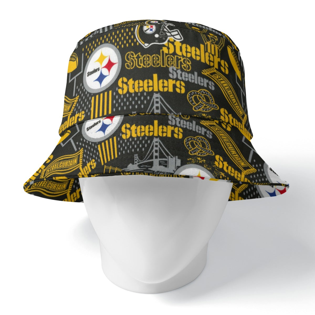 Urban Legend Pittsburgh Steelers Double-Side Printing Bucket Hat