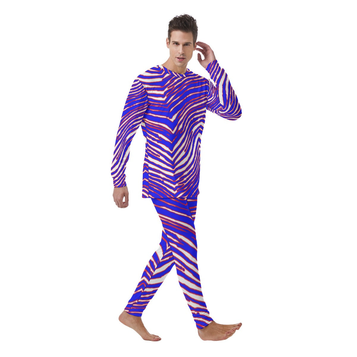 Buffalo Bills Zubaz Men's Pajamas