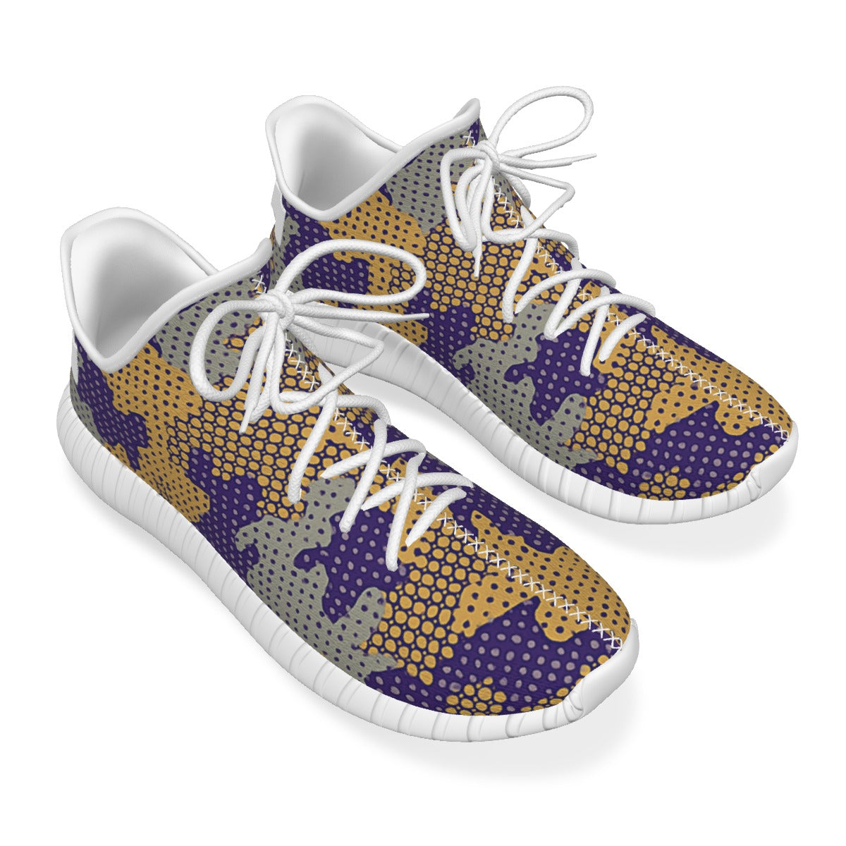 Urban Legend Washington Huskies Purple Gold White Camo Coconut Sneakers Shoes